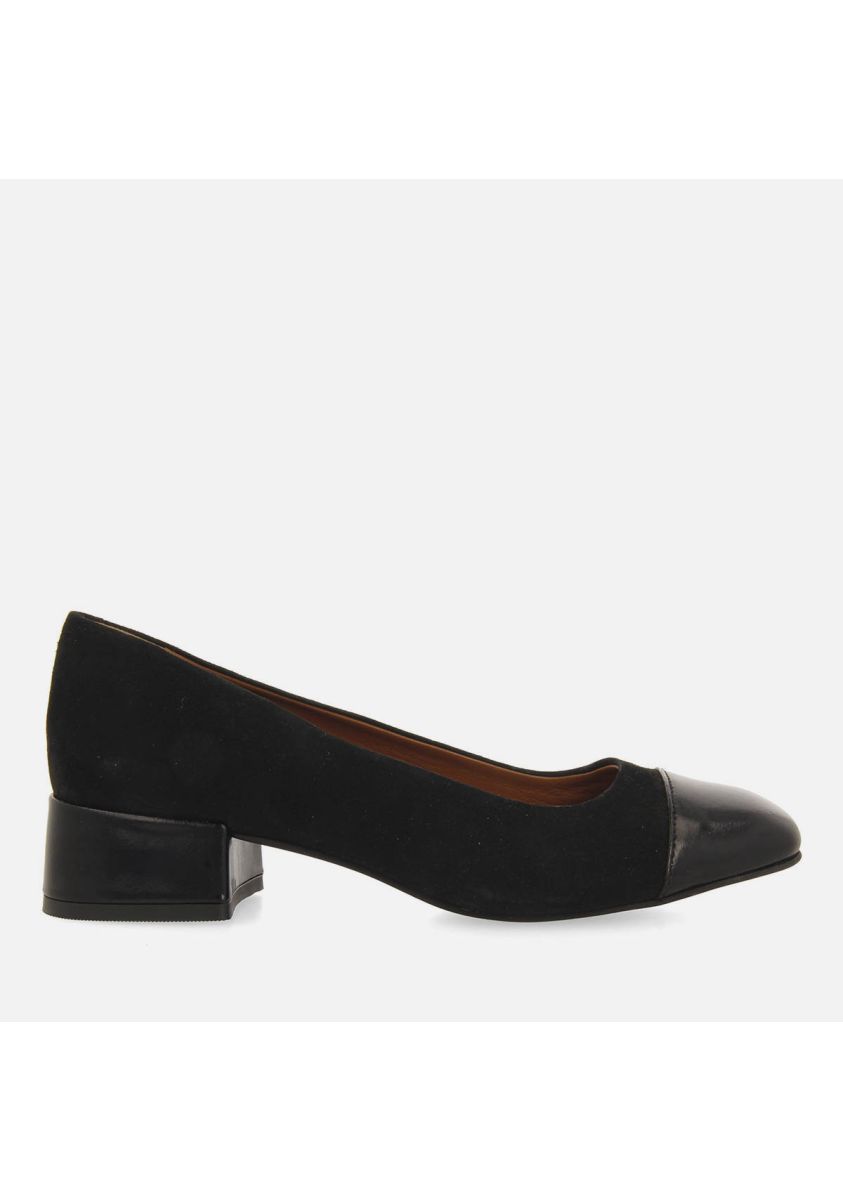 ZAPATOS DE SALÃN PIEL MODRA - NEGRO