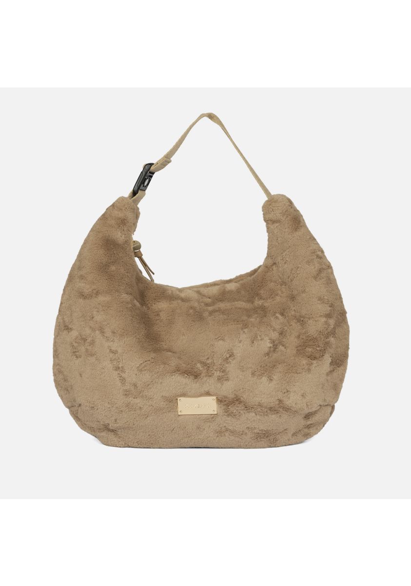 BOLSO DE HOMBRO PELO KRAKAU - TAUPE