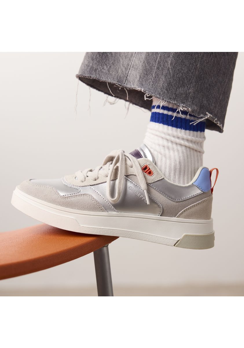 SNEAKERS METALIZADAS BRIGITZ - PLATA