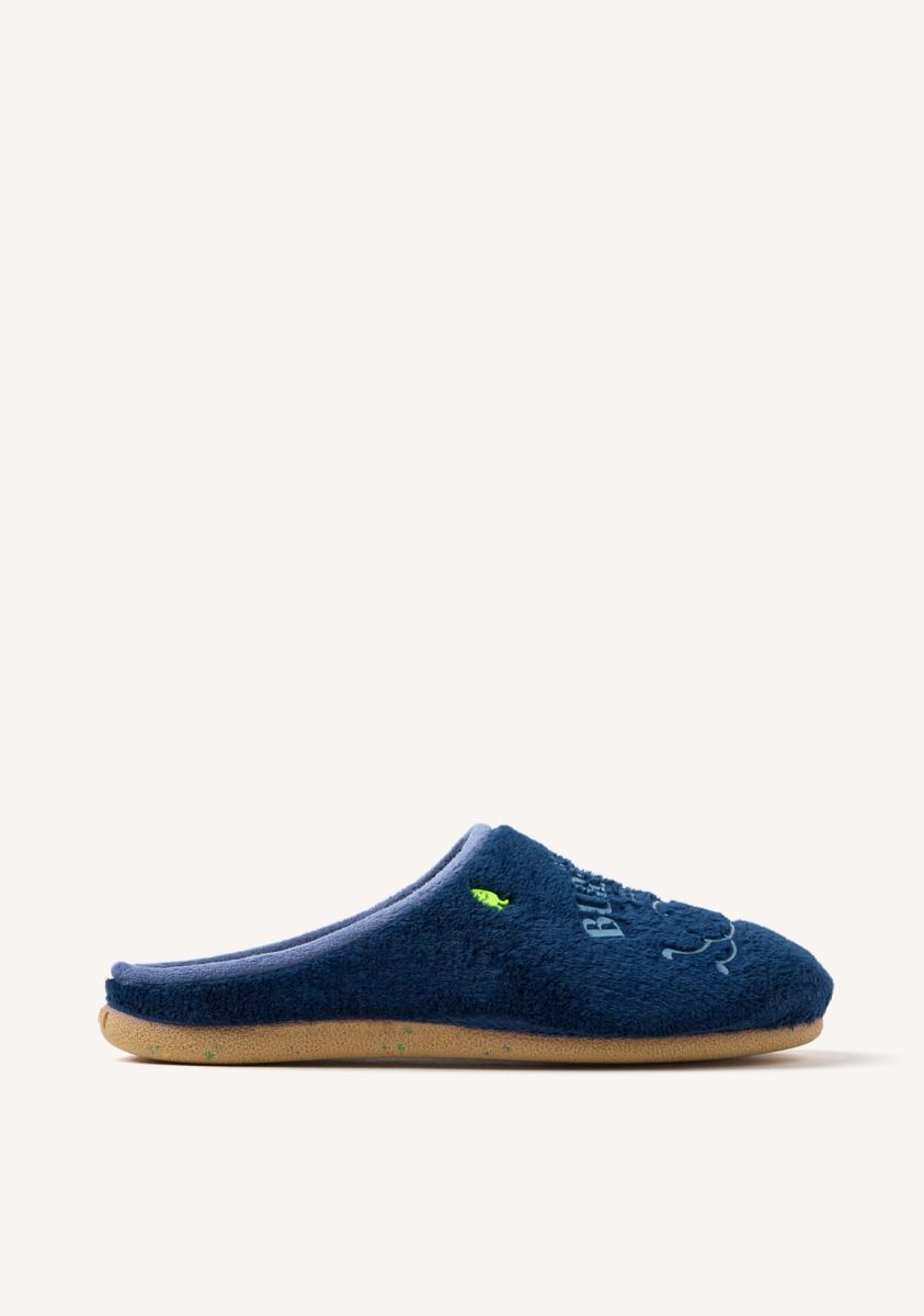ZAPATILLAS DE CASA PELO FRASE TRIMONT - MARINO
