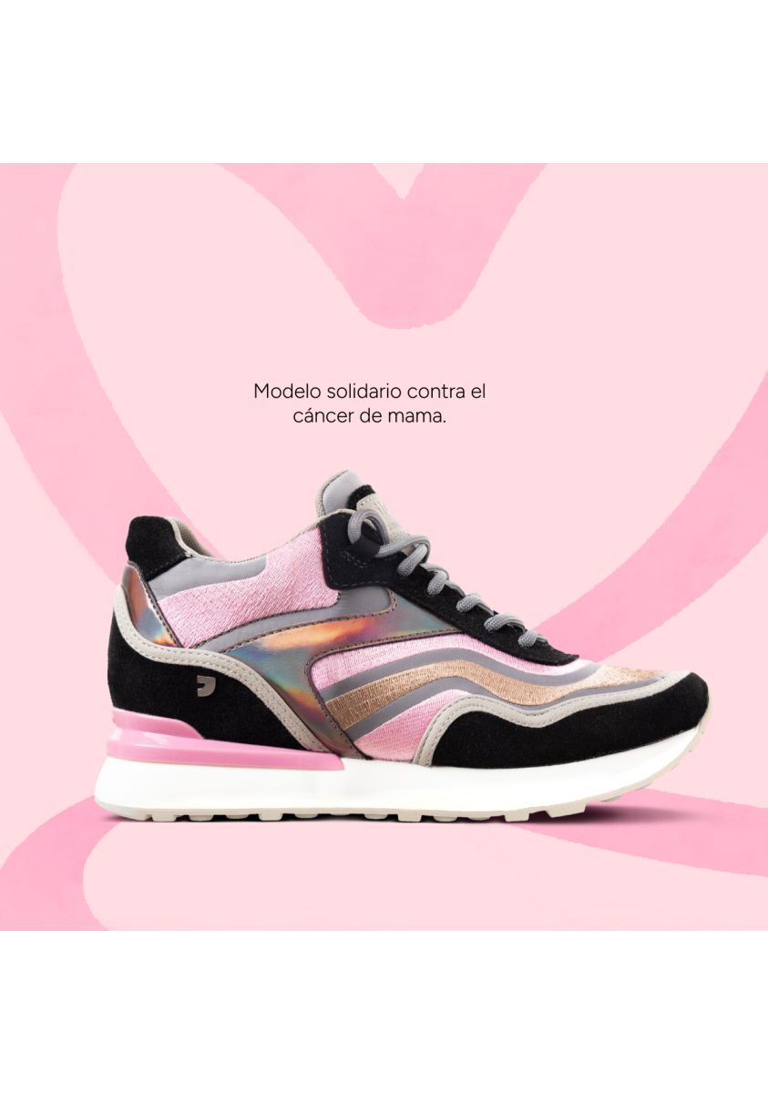 SNEAKERS CUÃA INTERNA IGAL - MALVA