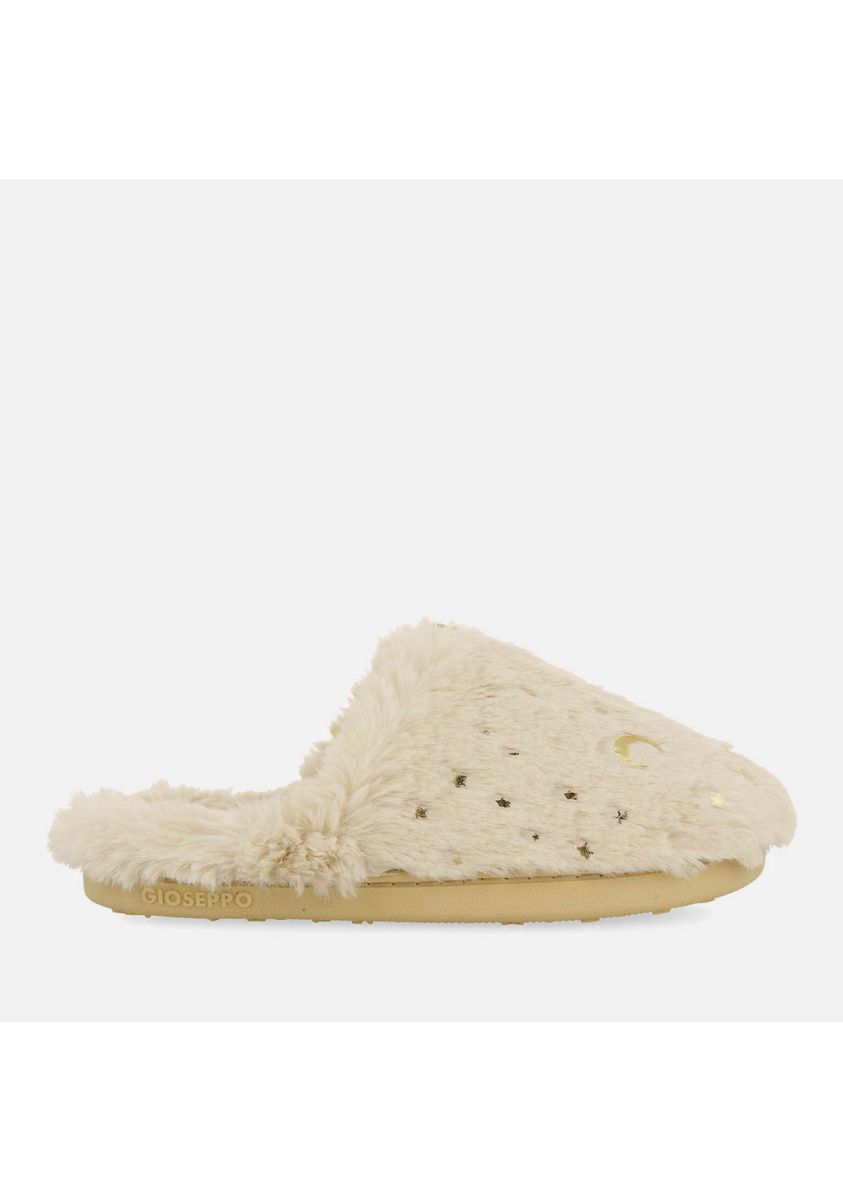 ZAPATILLAS DE ESTAR POR CASA PELO ESTRELLAS LETENYE - BEIG