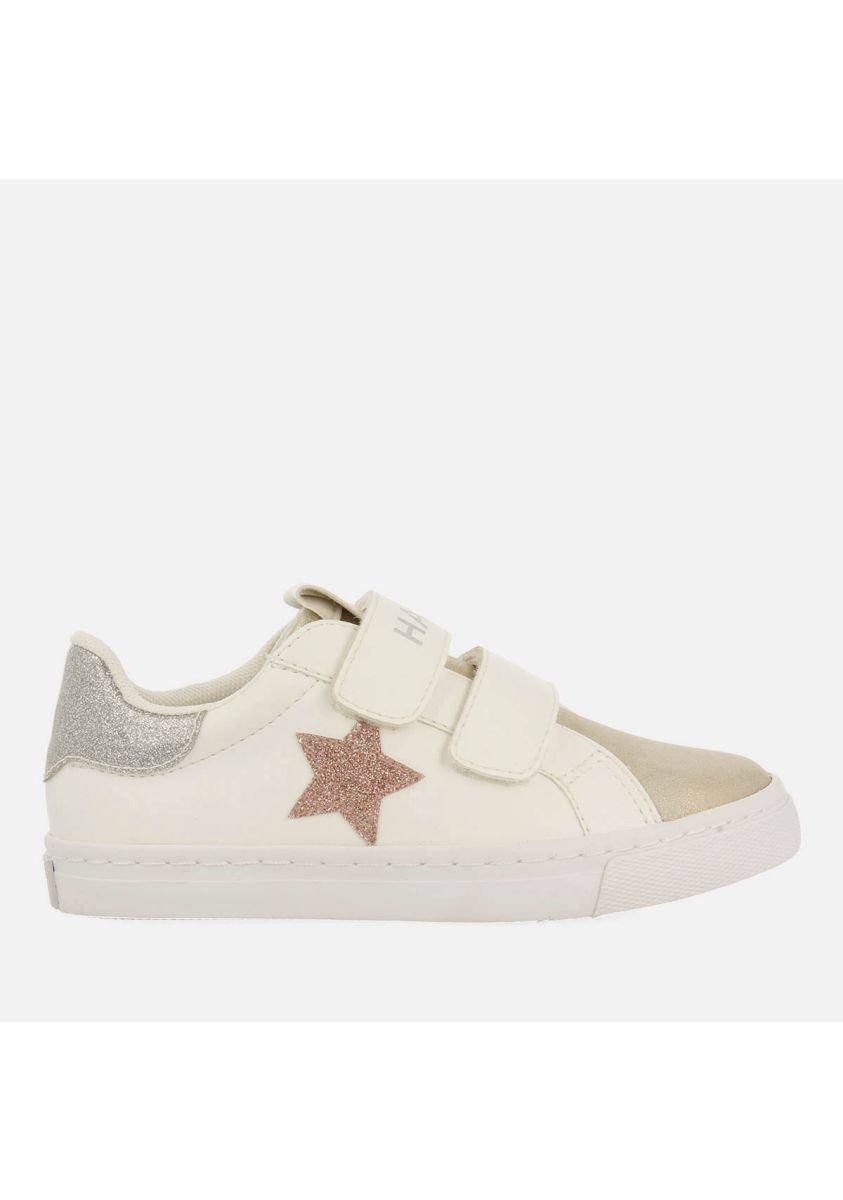 SNEAKERS GLITTER ORKENY - BLANCO