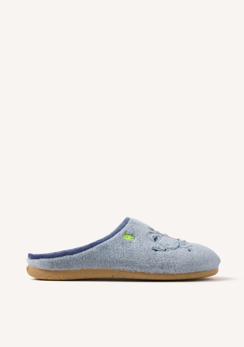 ZAPATILLAS DE CASA PELO FRASE PERLEY - GRIS