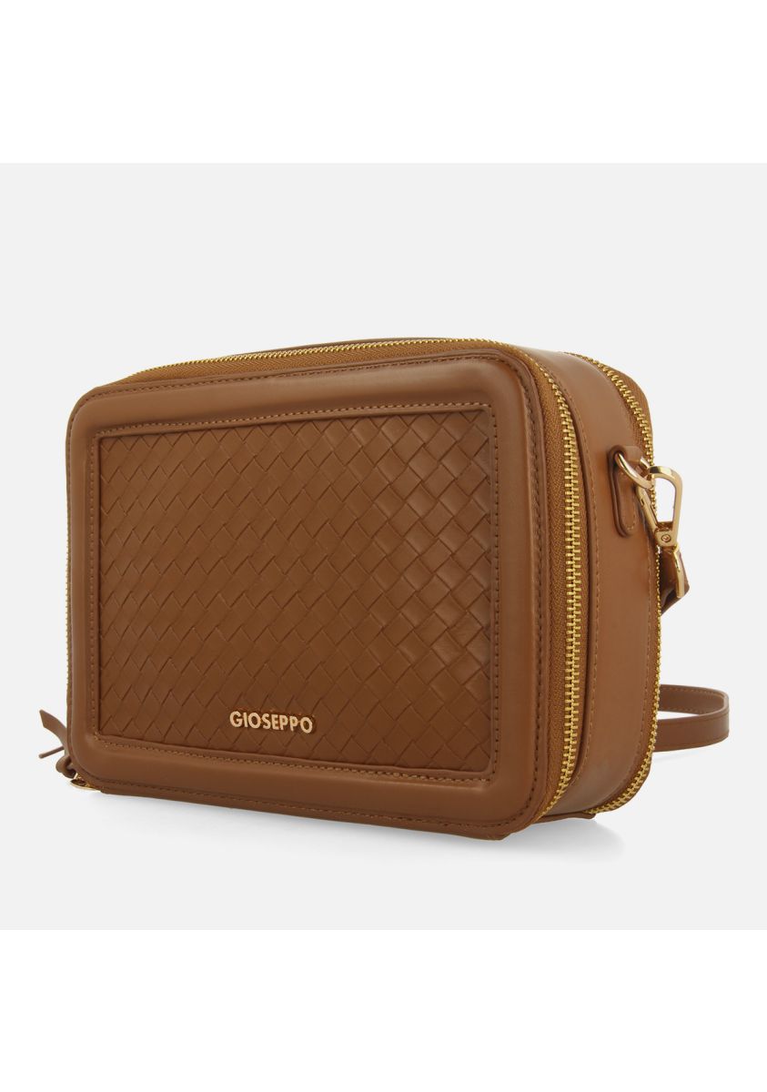 BOLSO BANDOLERA TRENZADO LEEST - CUERO