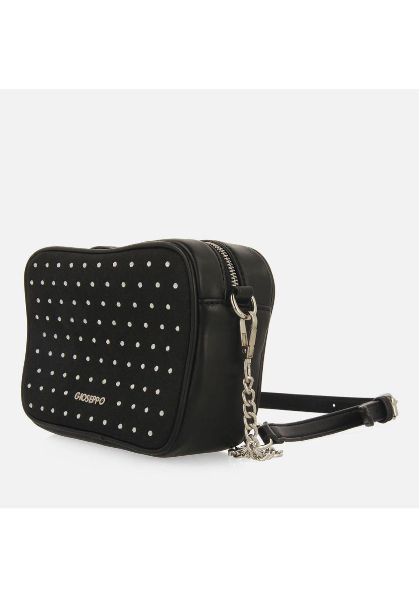 BOLSO BANDOLERA STRASS ABSAM - NEGRO