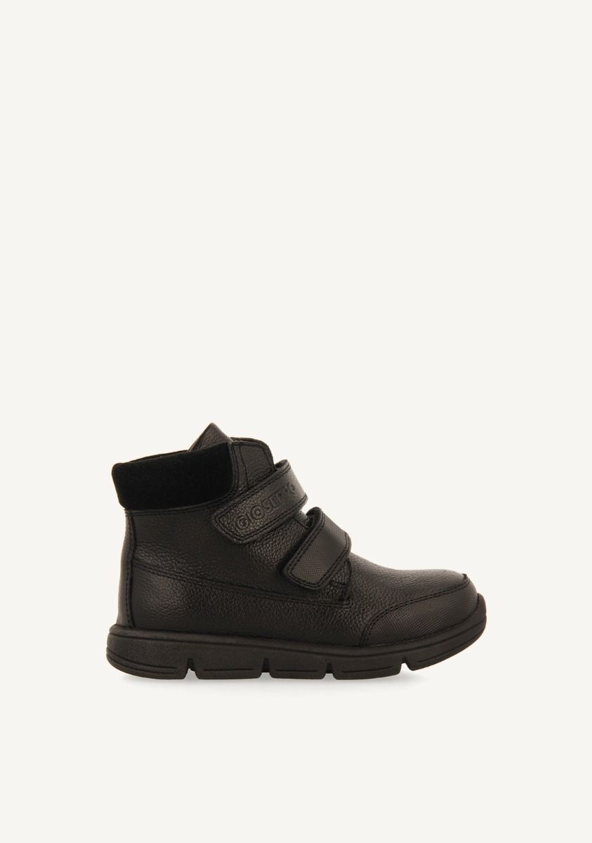 BOTINES COLEGIALES PIEL SAUNTE - NEGRO