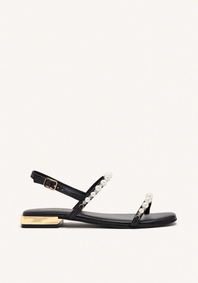 SANDALIAS NEGRAS DE PIEL CON PERLAS PARA MUJER ZERQAN - NEGRO 1 11114-sandalias-negras-de-piel-con-perlas-para-mujer-zerqan-negro-1.jpg
