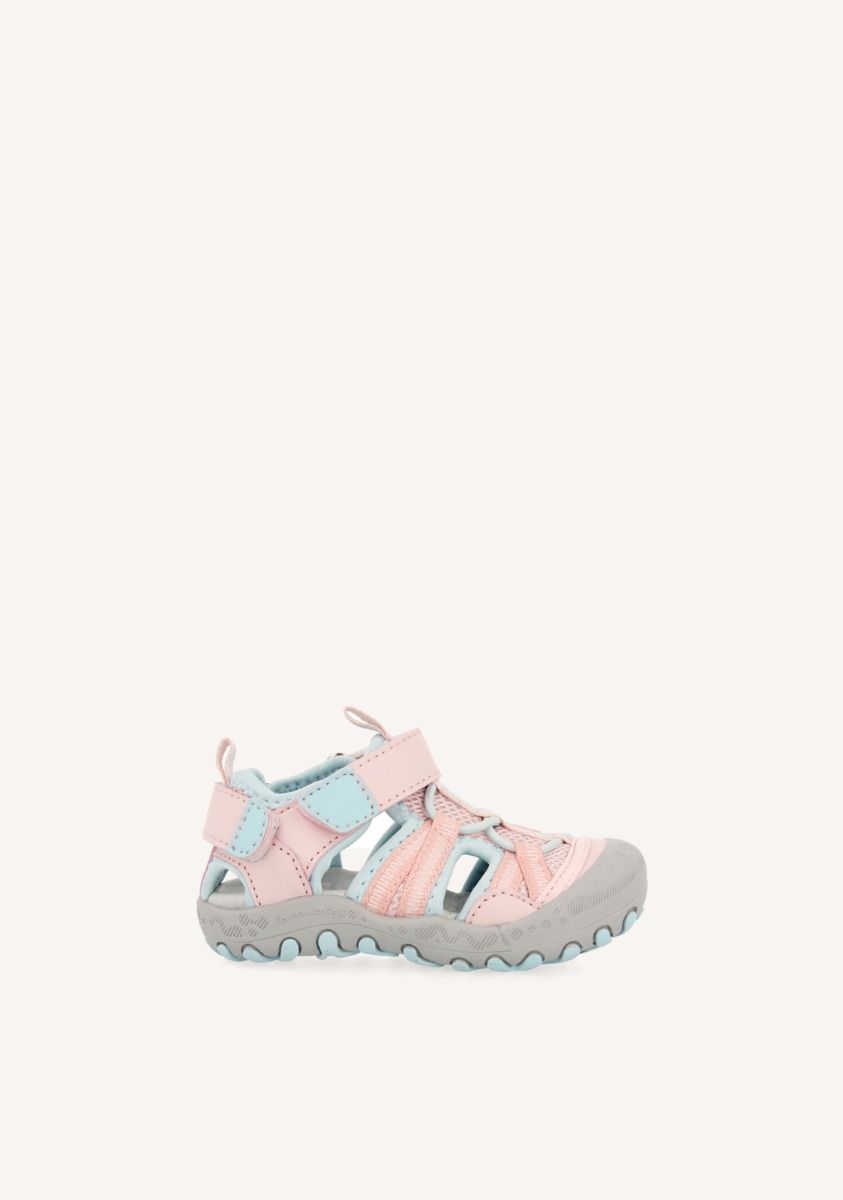 Chanclas deportivas en rosa y gris para niÃ±a TONALA - ROSA