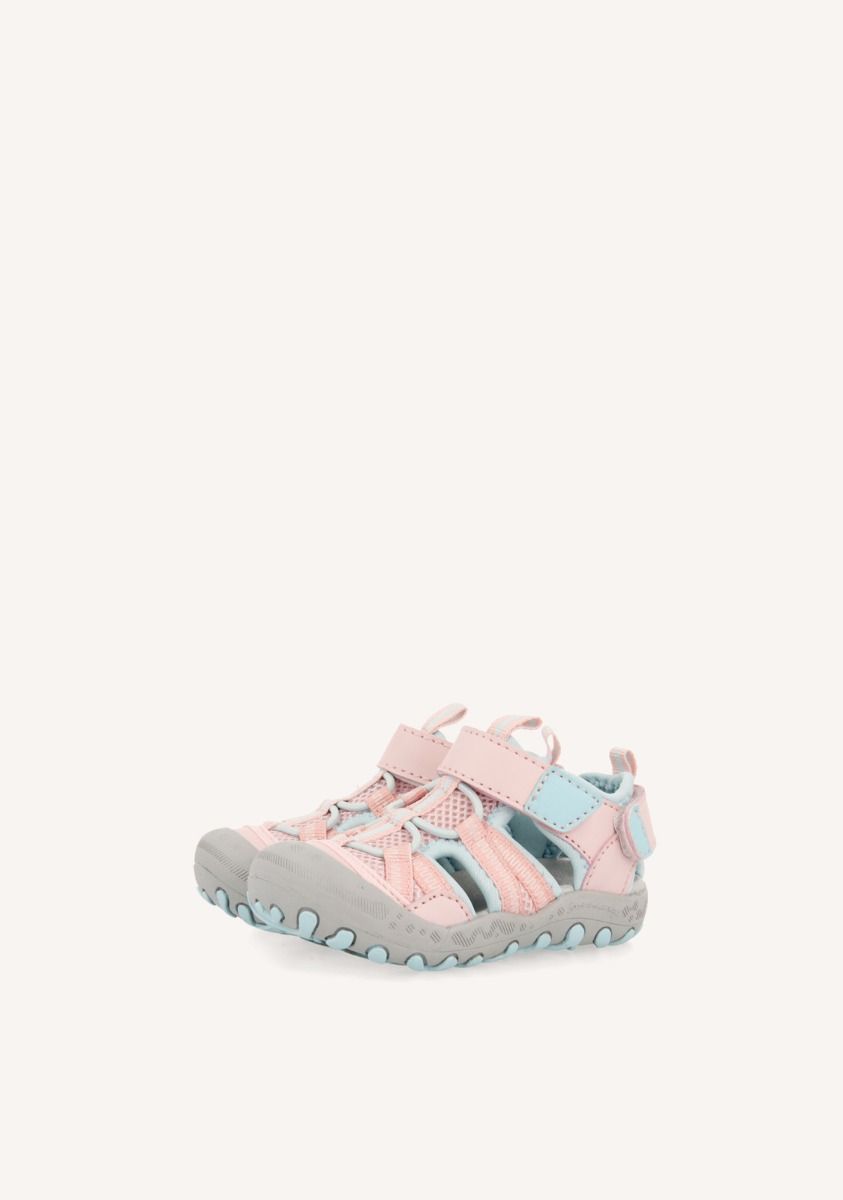 Chanclas deportivas en rosa y gris para niña TONALA - ROSA