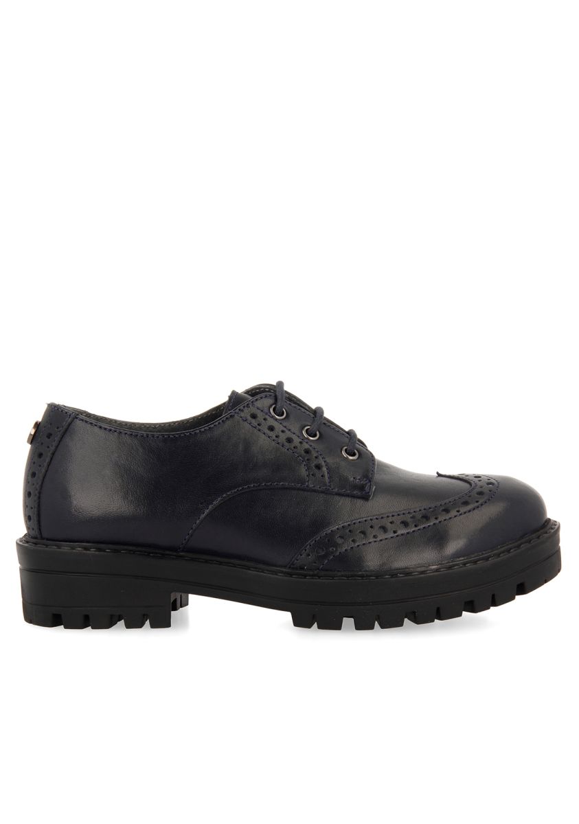 ZAPATOS BLUCHER COLEGIALES COLOR MARINO KASTAV - MARINO