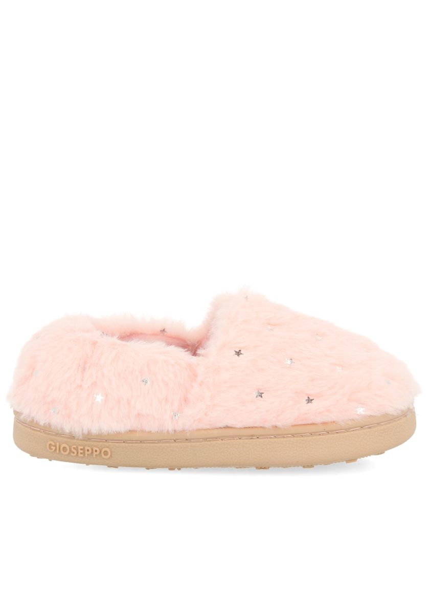 ZAPATILLAS DE ESTAR POR CASA CERRADAS CON PELO PARA NIÃA ARGIR - ROSA