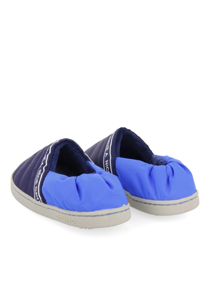 ZAPATILLAS DE ESTAR POR CASA CERRADAS AZUL MARINO PARA NIÃO HUNGEN - MARINO