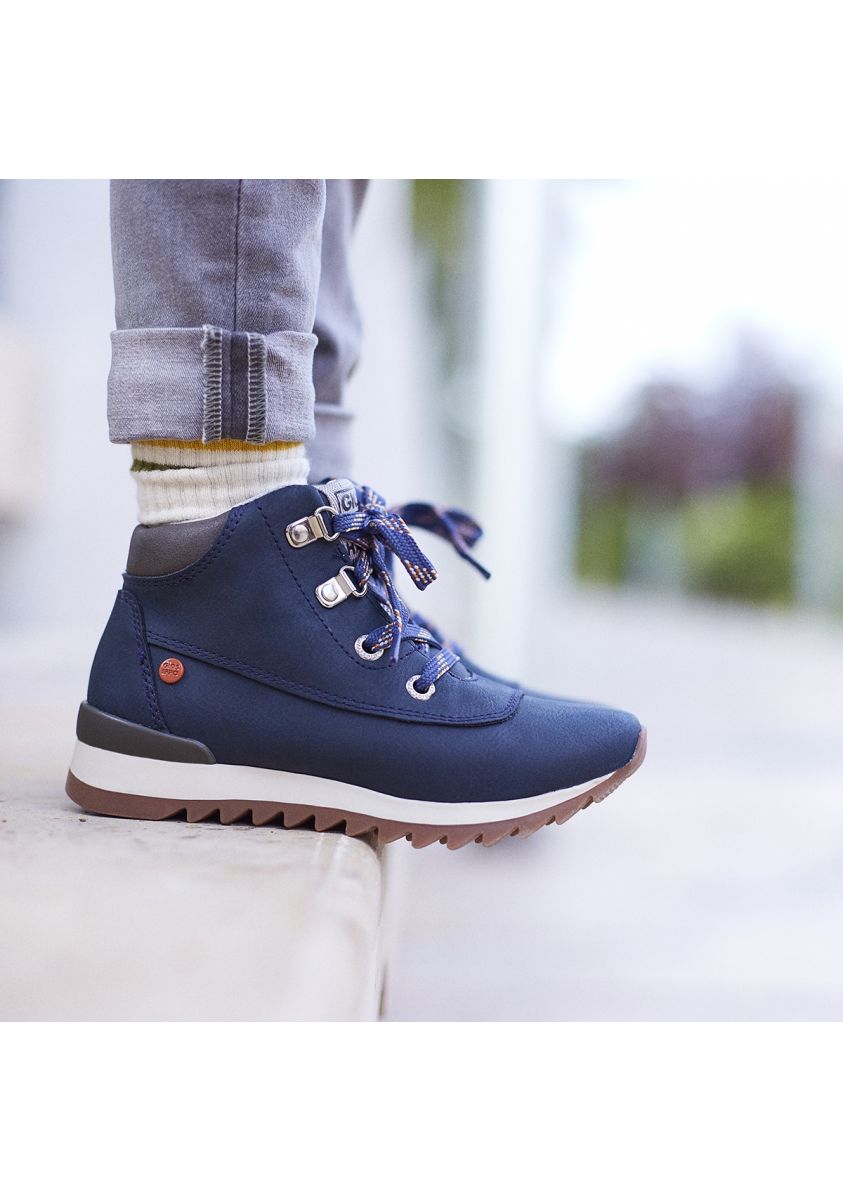 SNEAKERS ESTILO BOTIN COLOR MARINO COMBLAIN - MARINO