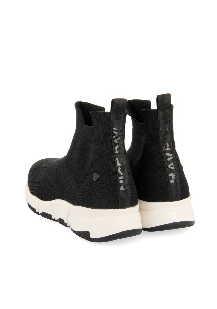 SNEAKERS TIPO BOTIN DE CALCETÃN COLOR NEGRO PARA NIÃO LOITZ - NEGRO