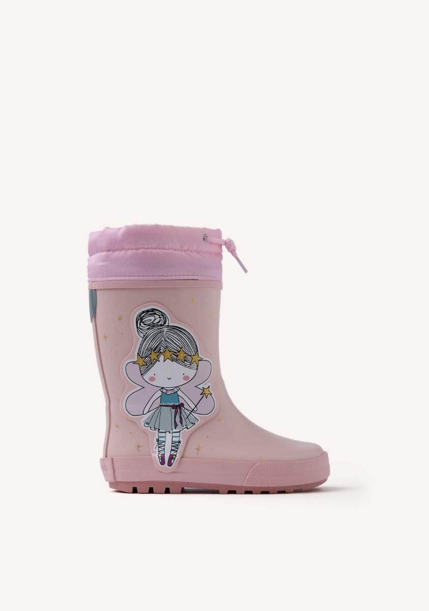 BOTAS DE AGUA DIBUJO GRAWN - ROSA
