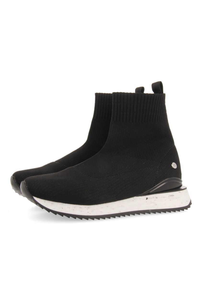 SNEAKERS TIPO CALCETÃN EN NEGRO PARA NIÃA NIDDERAU - NEGRO