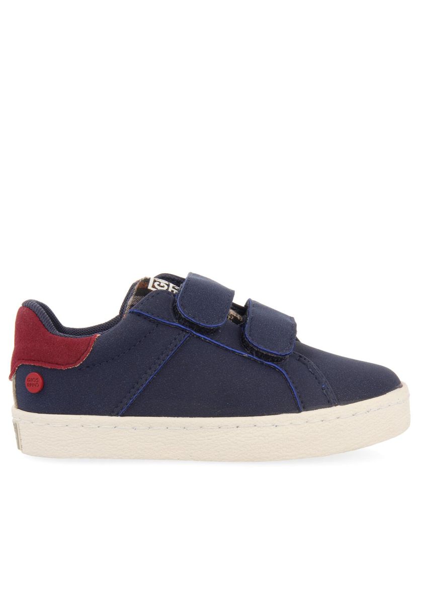 SNEAKERS EN MARINO CON CIERRE AJUSTABLE PARA NIÃO MYLAW - MARINO