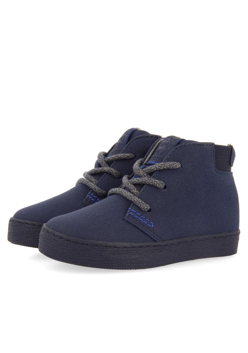 SNEAKERS TIPO BOTIN MARINO PARA NIÃO ETNEDAL - MARINO