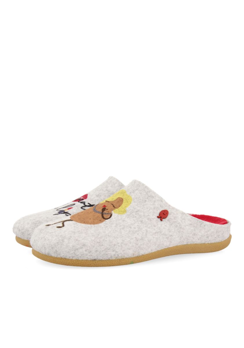 ZAPATILLAS DE ESTAR POR CASA DE LA COLECCIÃN HOT POTATOES KLOCH - GRIS 1 12251-zapatillas-de-estar-por-casa-de-la-colecci-n-hot-potatoes-kloch-gris-1.jpg