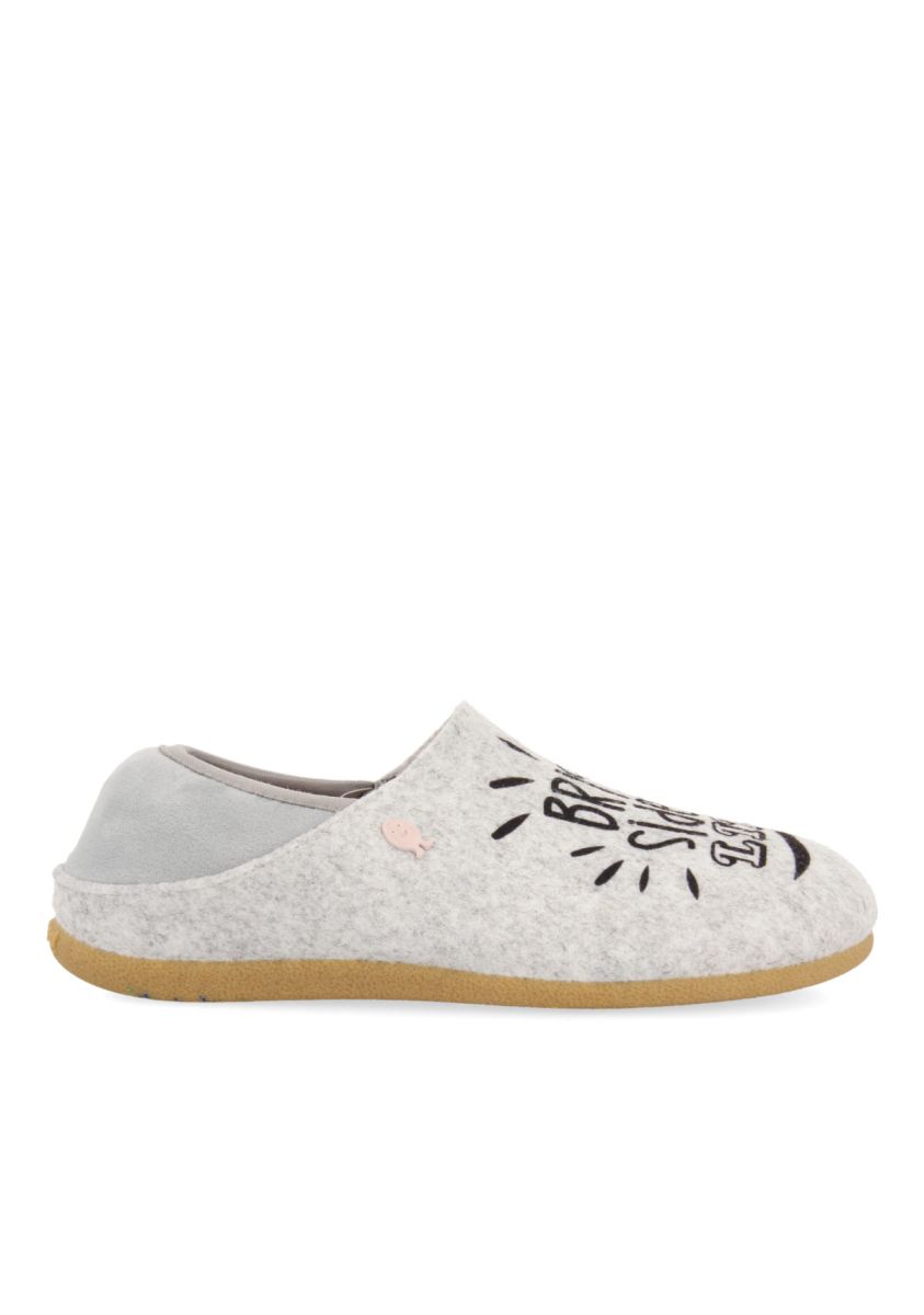 ZAPATILLAS DE ESTAR POR CASA DE LA COLECCIÃN HOT POTATOES JERZENS  - GRIS