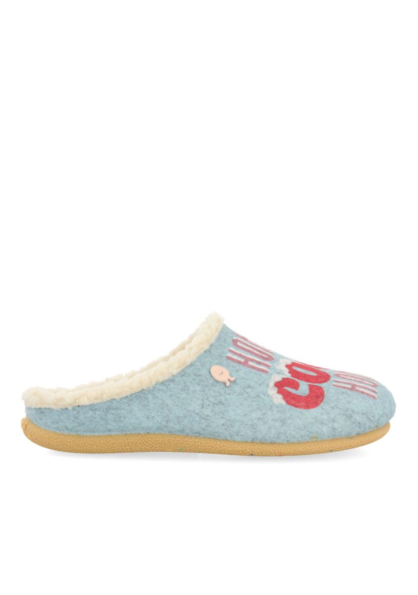 ZAPATILLAS INFANTILES DE ESTAR POR CASA DE LA COLECCIÃN HOT POTATOES NUSDORF - AGUAMARINA