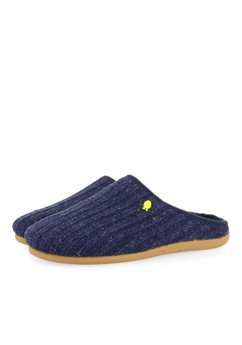 ZAPATILLAS DE ESTAR POR CASA DE LA COLECCIÃN HOT POTATOES LEONDING  - MARINO