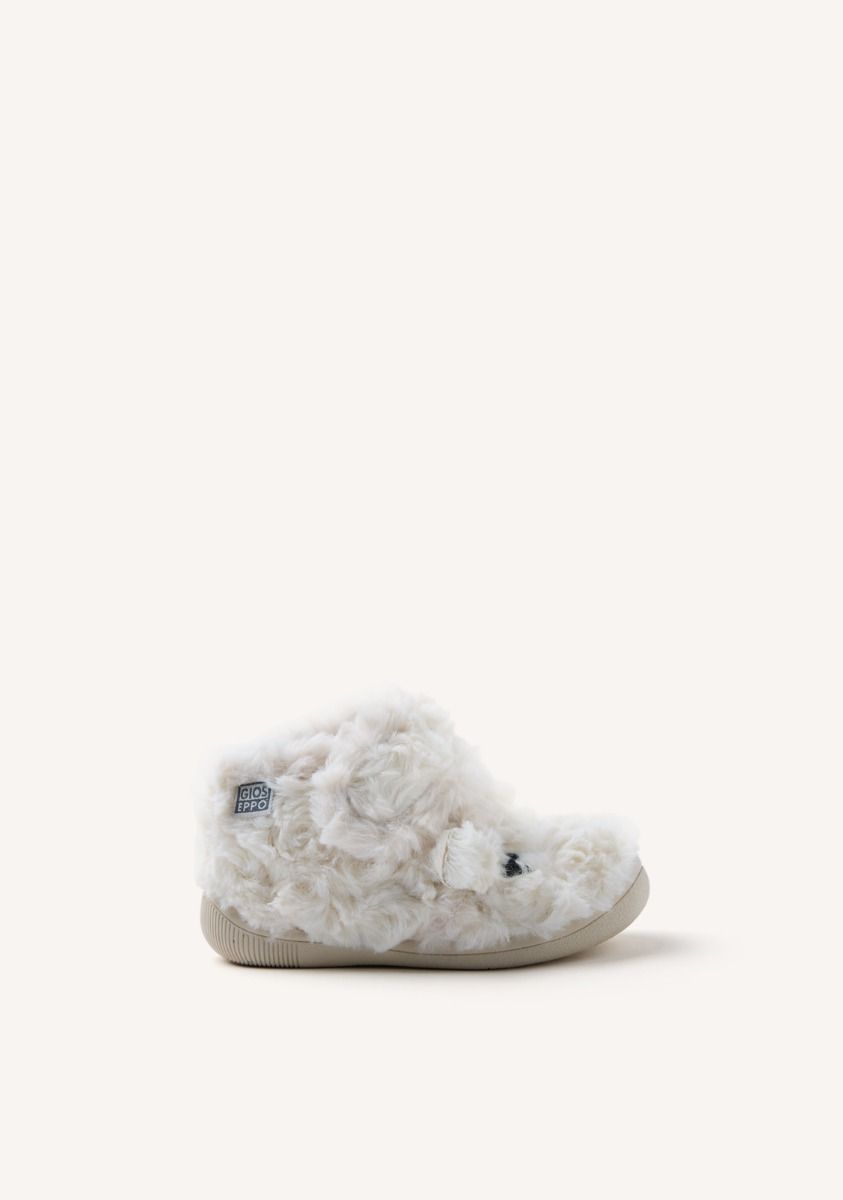 ZAPATILLAS DE CASA PELO WINGER - OFF-WHITE