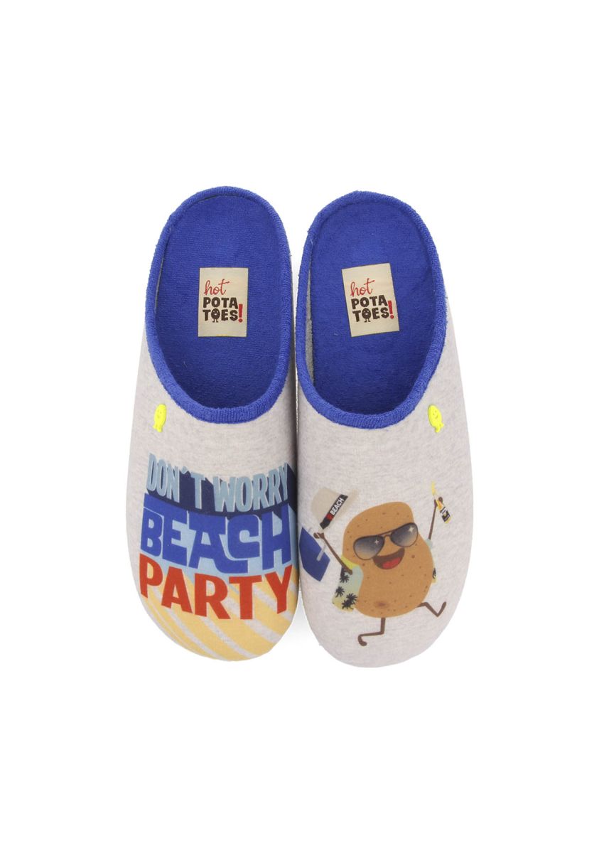 ZAPATILLAS DE ESTAR POR CASA HOT POTATOES GRIS MARLTON - GRIS