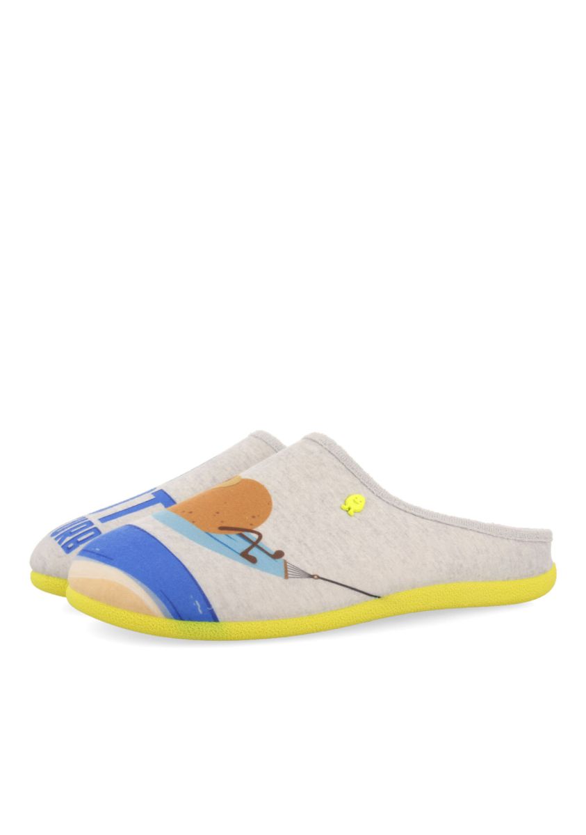 ZAPATILLAS DE ESTAR POR CASA HOT POTATOES GRIS GEELONG - GRIS