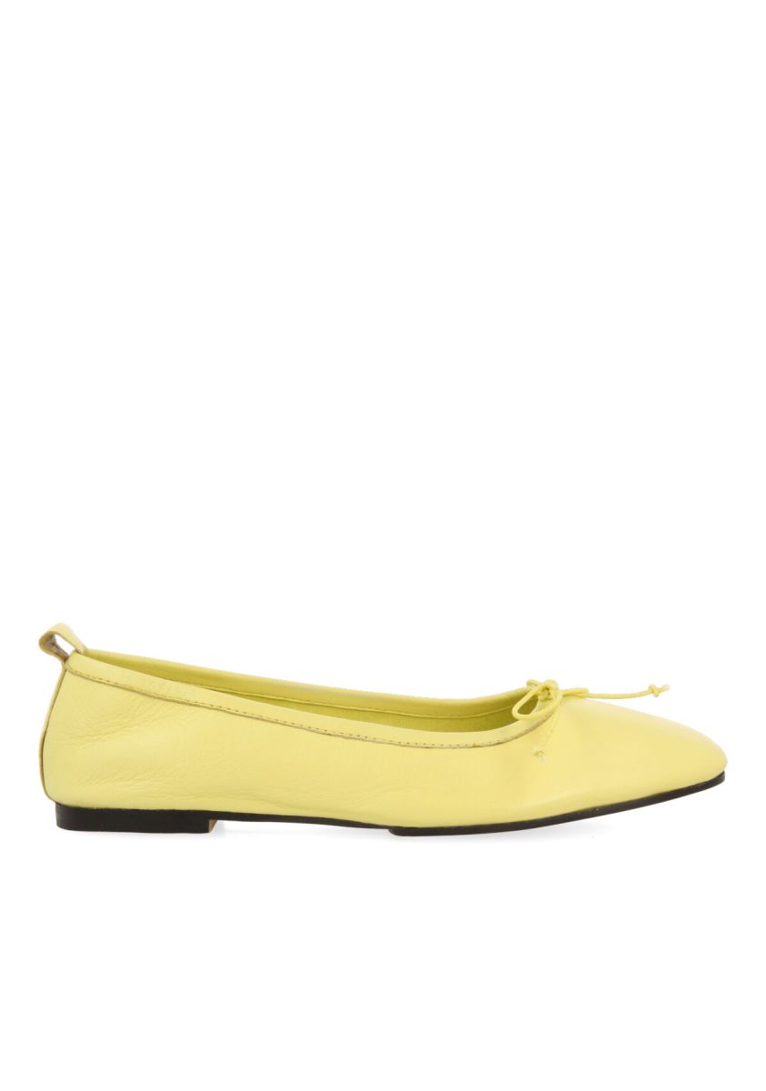 BAILARINAS EN COLOR AMARILLO PARA MUJER MEDORA - AMARILLO