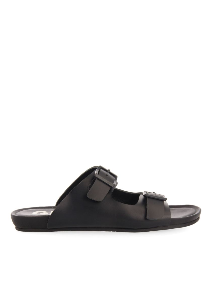 SANDALIAS COLOR NEGRO DE PIEL CON HEBILLA PARA MUJER BACURI - NEGRO 1 13409-sandalias-color-negro-de-piel-con-hebilla-para-mujer-bacuri-negro-1.jpg