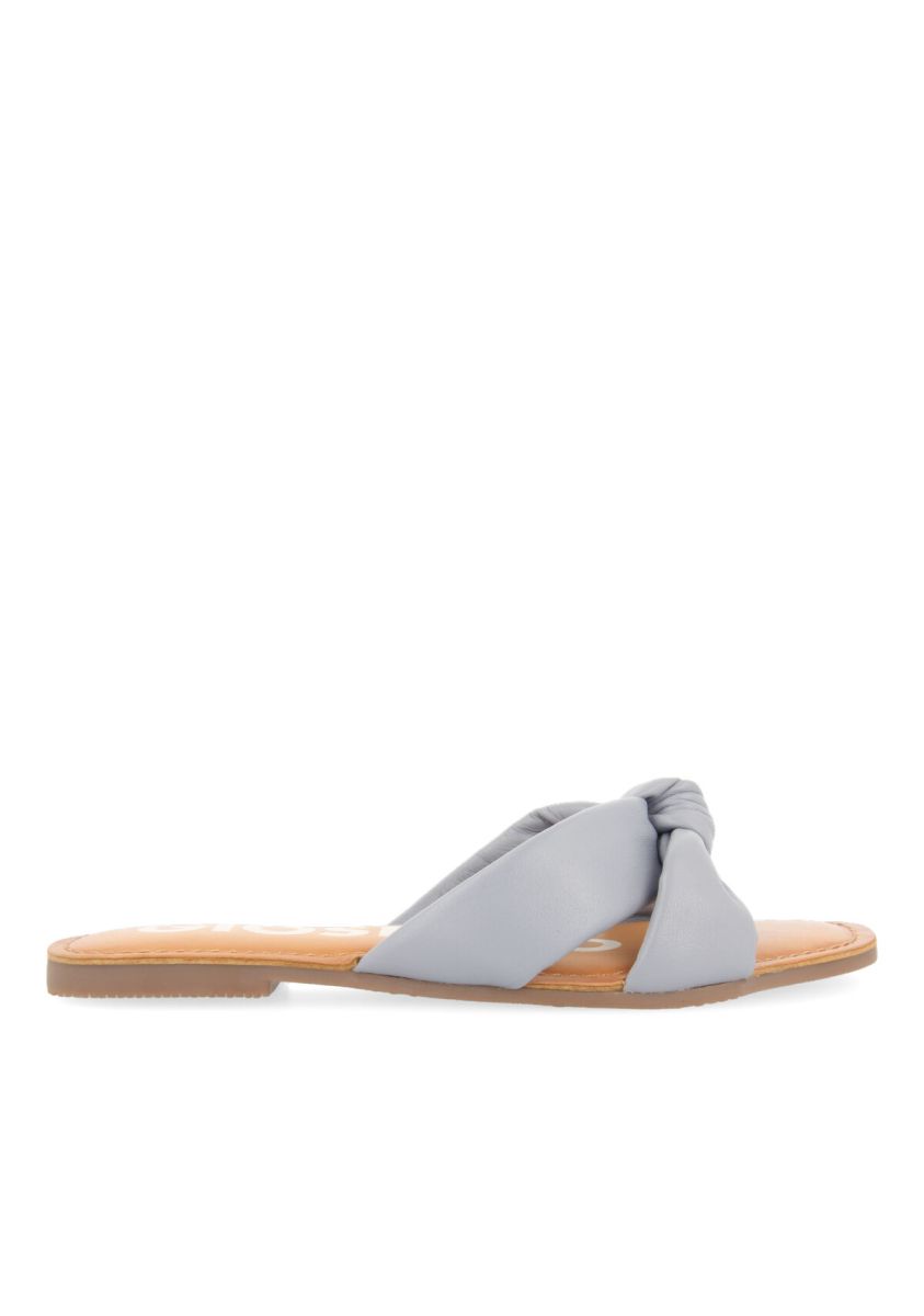 SANDALIAS AZULES TIPO PALA PARA MUJER ESTILL - AZUL