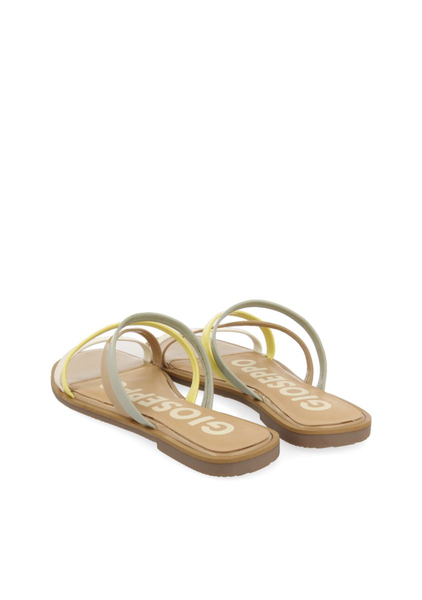 SANDALIAS ACHAROLADAS EN COLOR ARENA PARA MUJER CAPIRA - ARENA