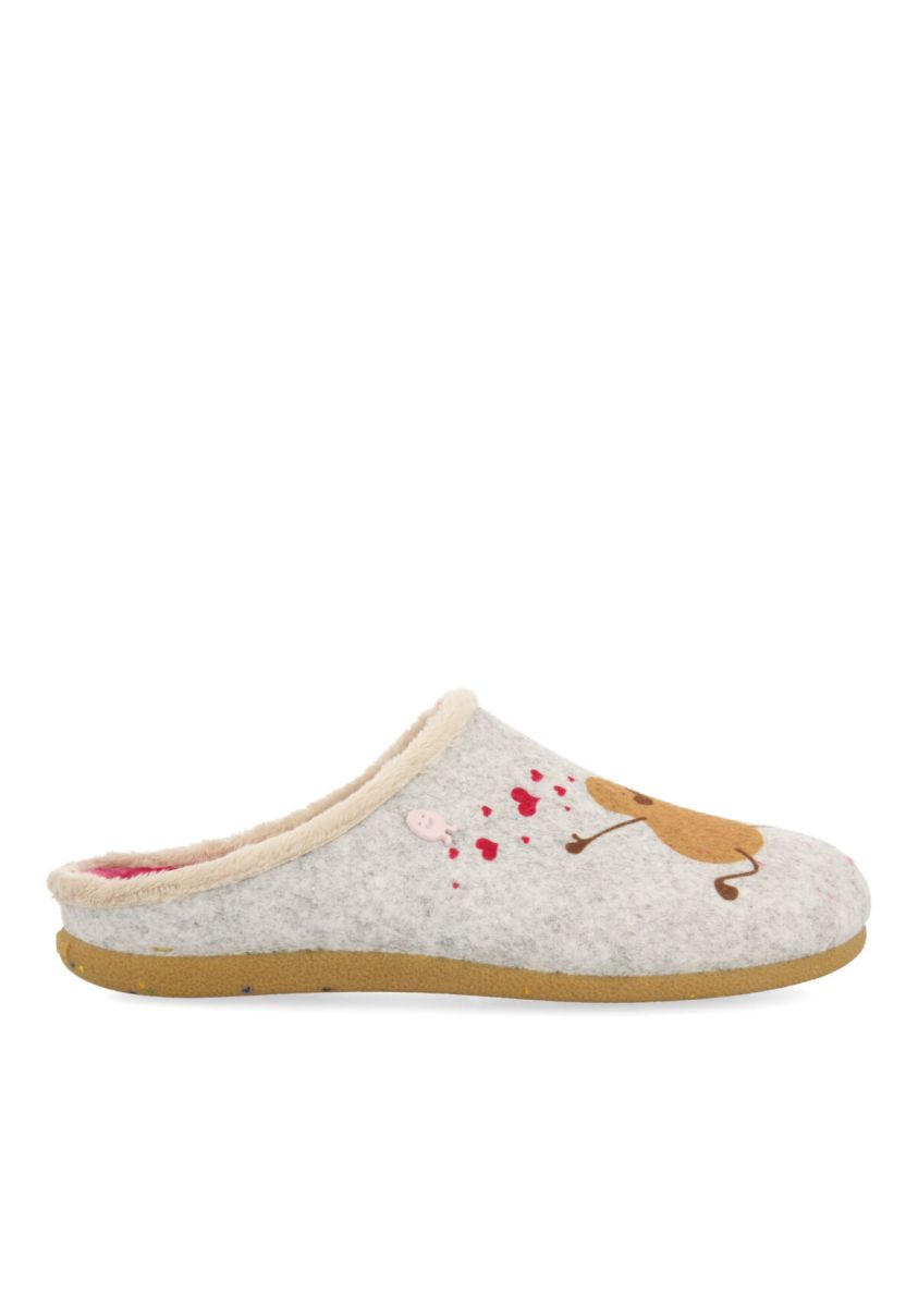 Zapatillas de estar por casa hot potatoes grundhof - GRIS
