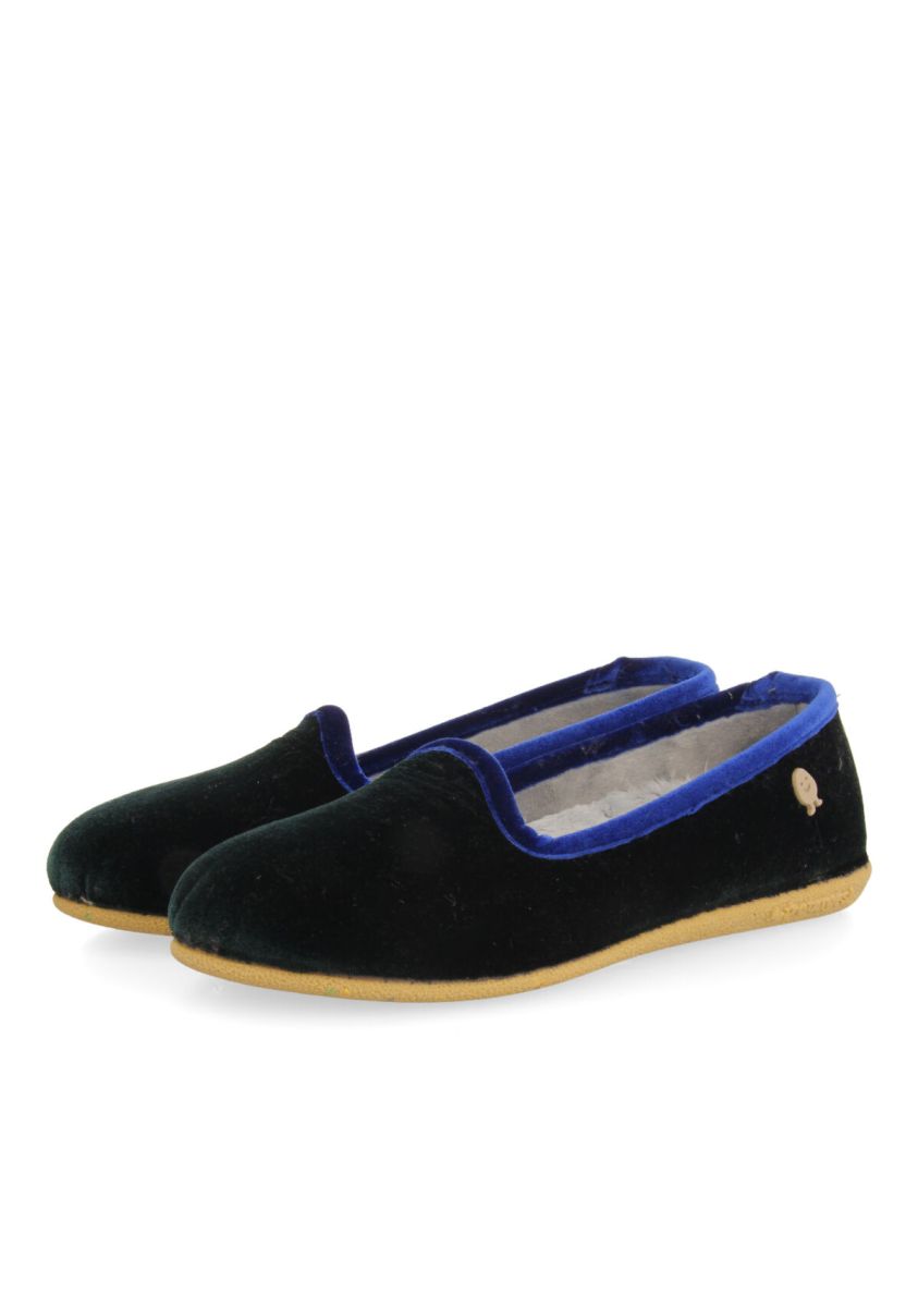 Zapatillas de estar por casa tipo bailarina color verde  hot potatoes zlatar - VERDE