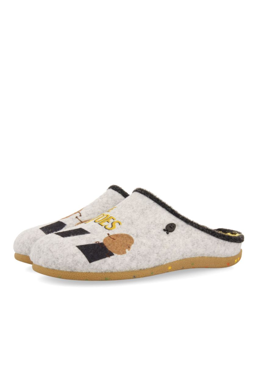 Zapatillas de estar por casa hot potatoes skerries - GRIS