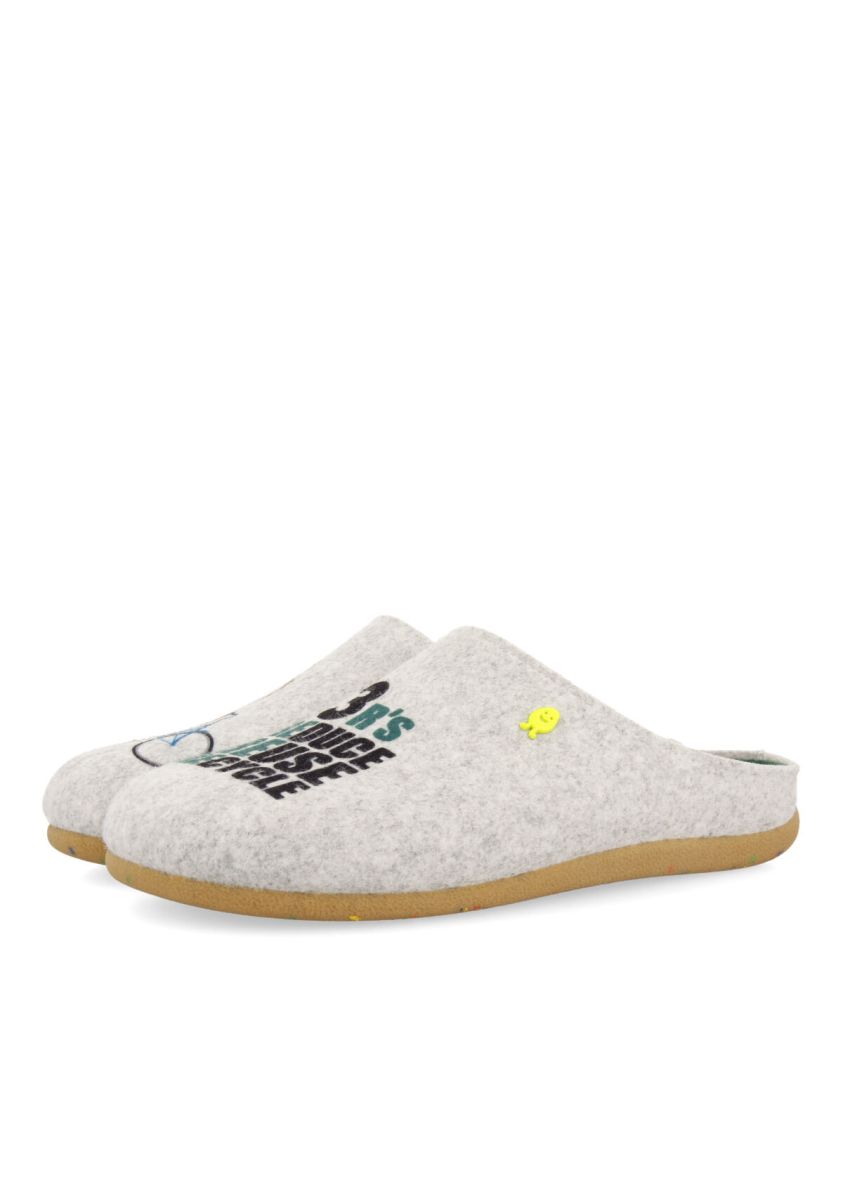 Zapatillas de estar por casa hot potatoes camolin - GRIS
