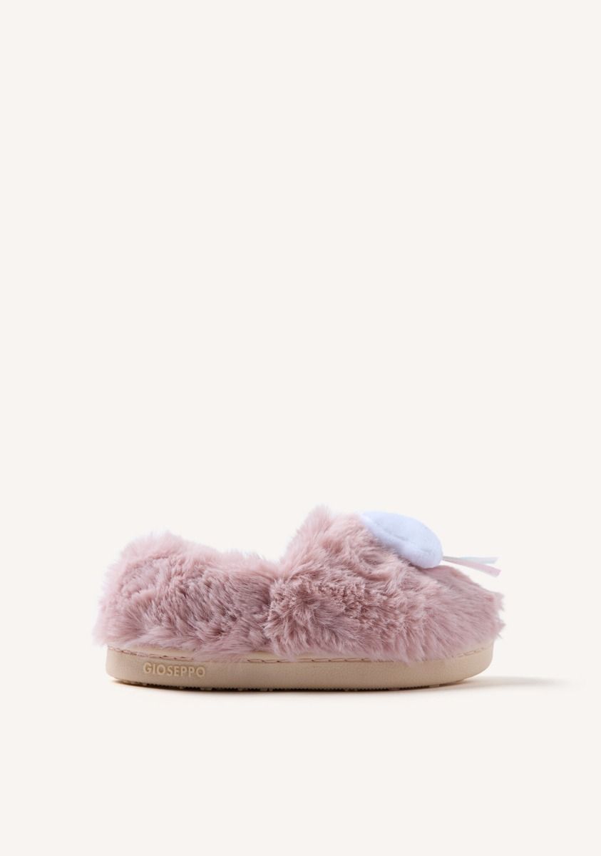 ZAPATILLAS DE CASA CERRADAS PELO GREENOCK - ROSA