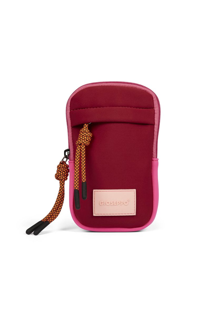 Mini bolso de color burdeos de neopreno para mujer mardin - BURDEOS