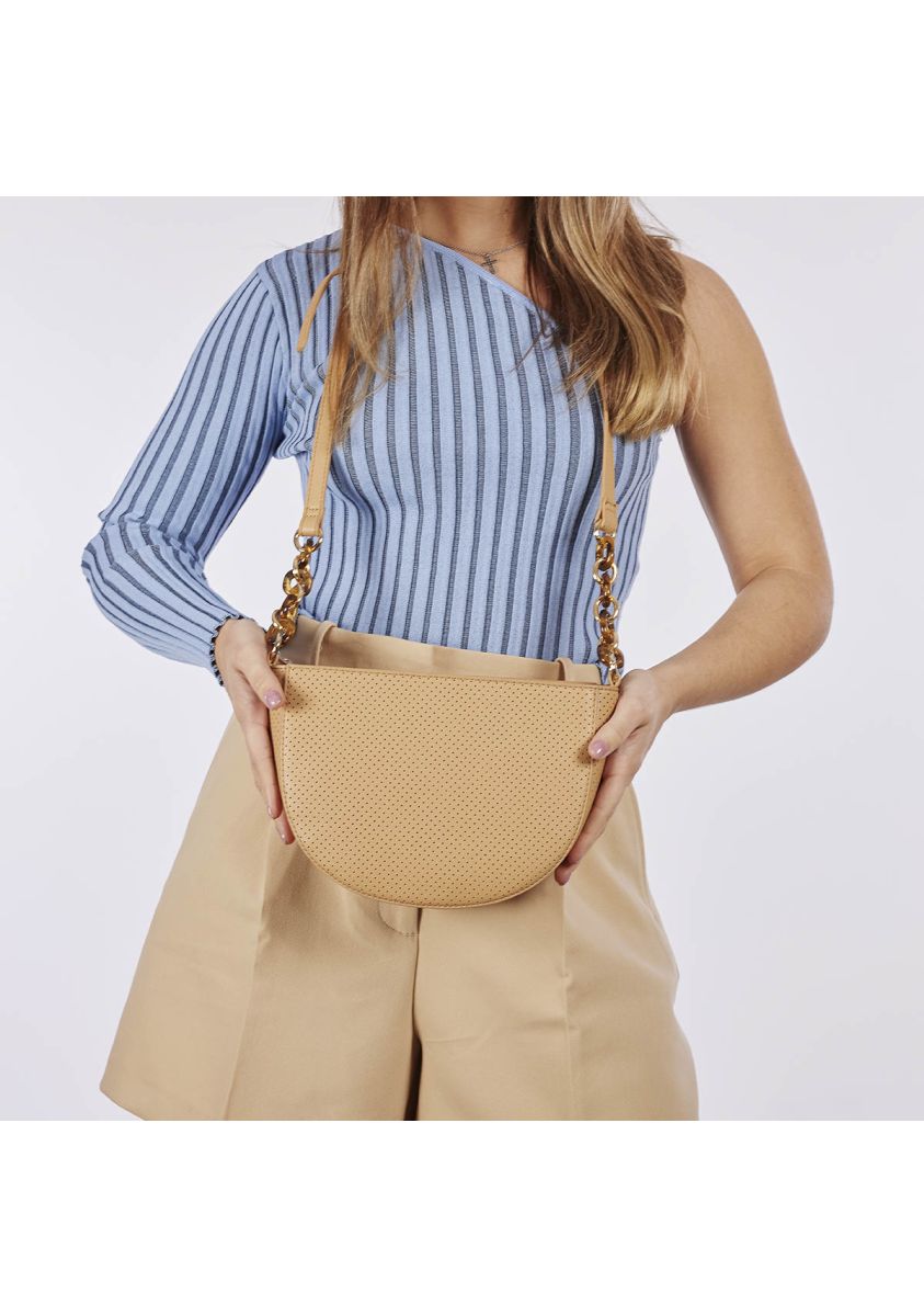 Bolso bandolera beige para mujer yatala - BEIG