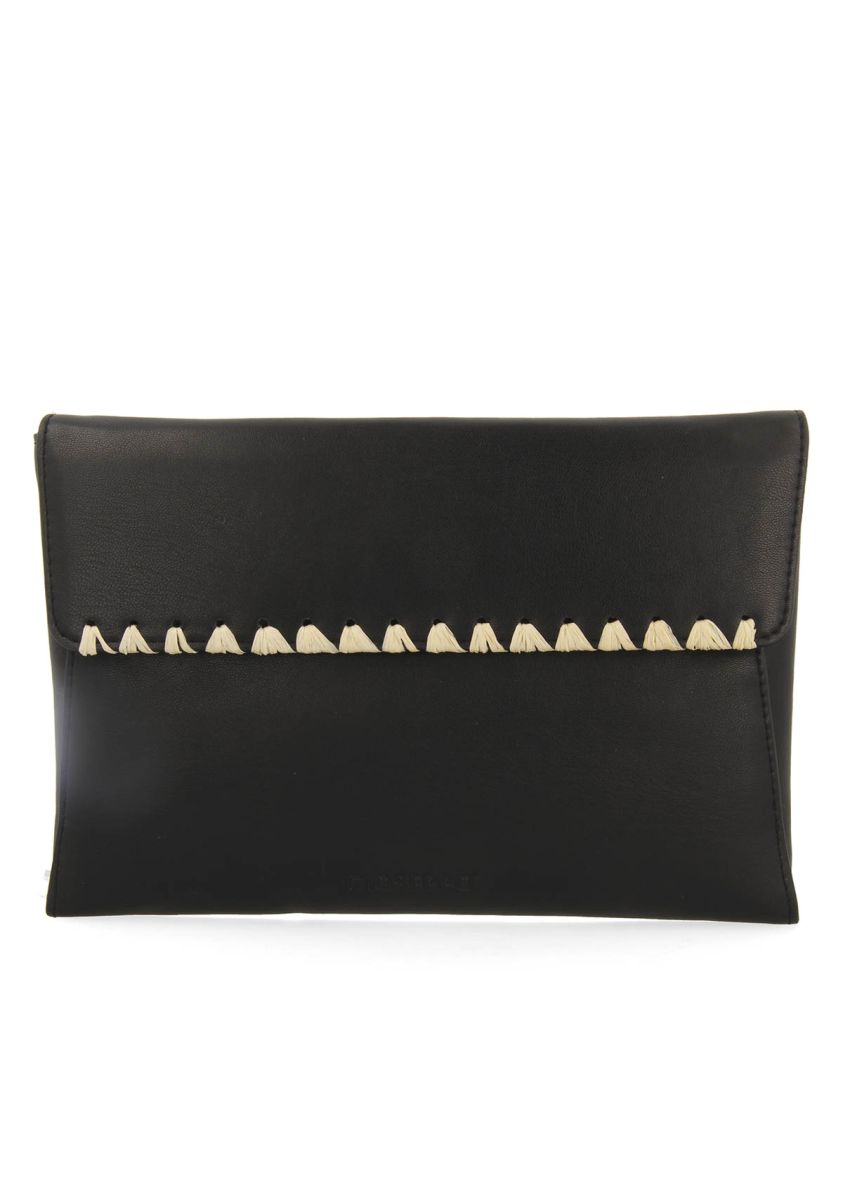 Bolso tipo cartera negro para mujer nanuque - NEGRO