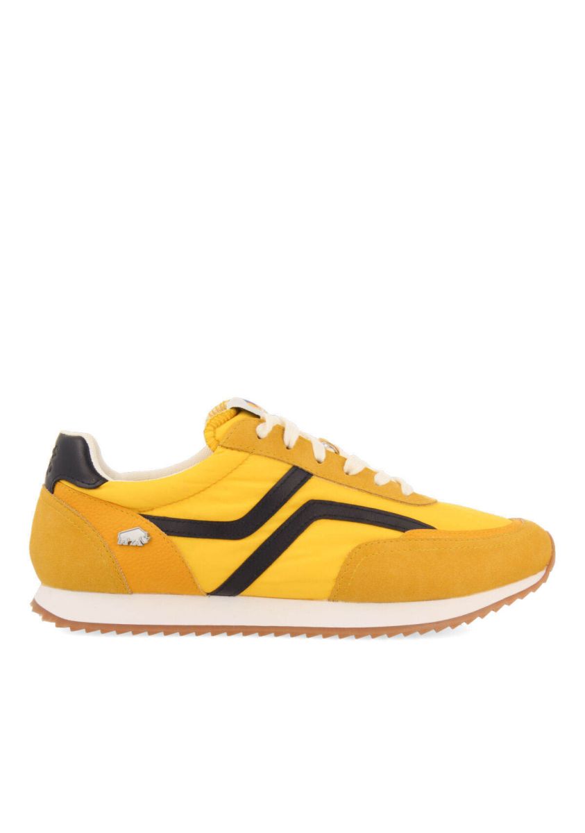 Sneakers color mostaza para hombre anould - MOSTAZA