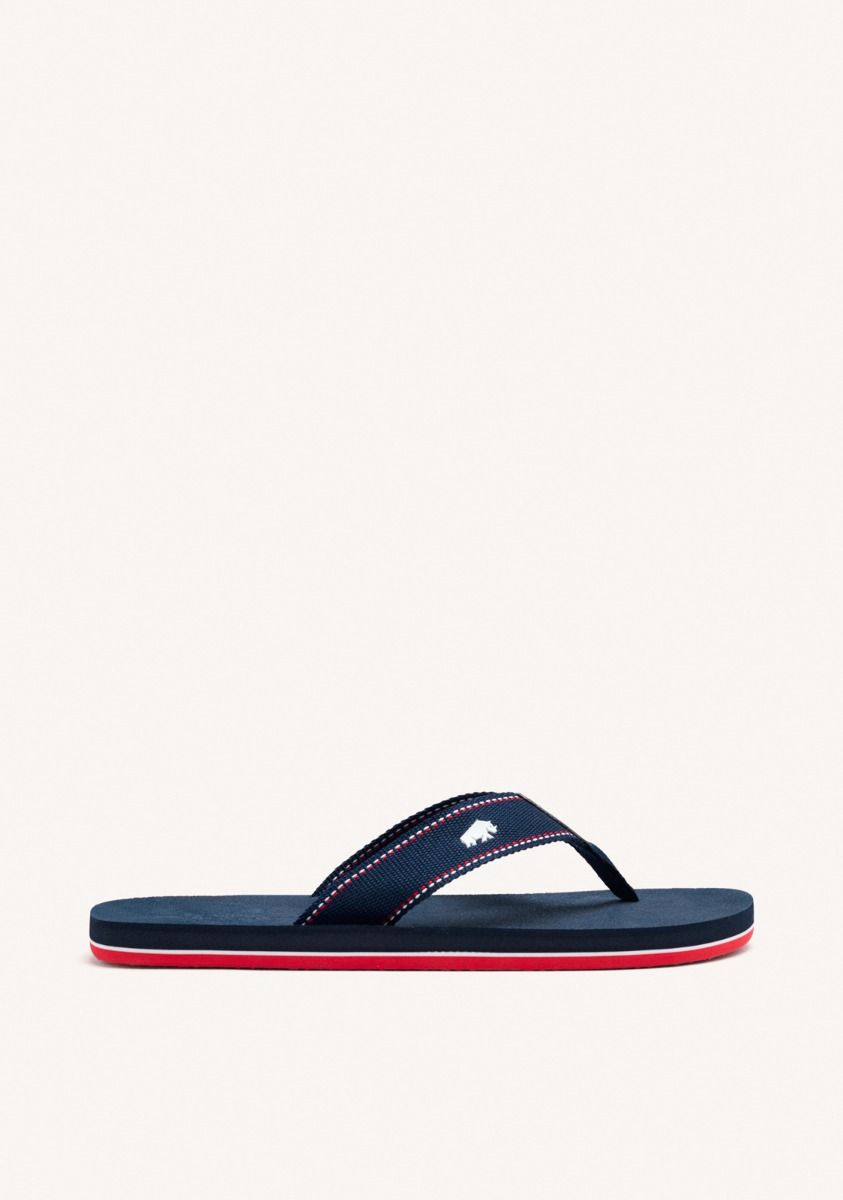 Chanclas azul marino para hombre borgne - MARINO