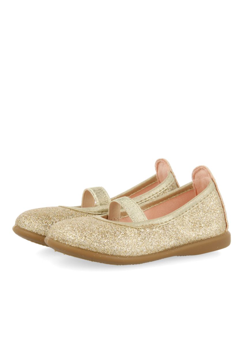 Bailarina de glitter oro para niña villette - ORO