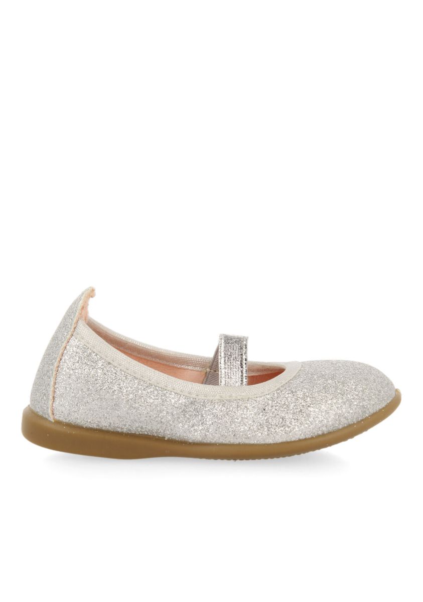Bailarina de glitter plata para niÃ±a villette - PLATA