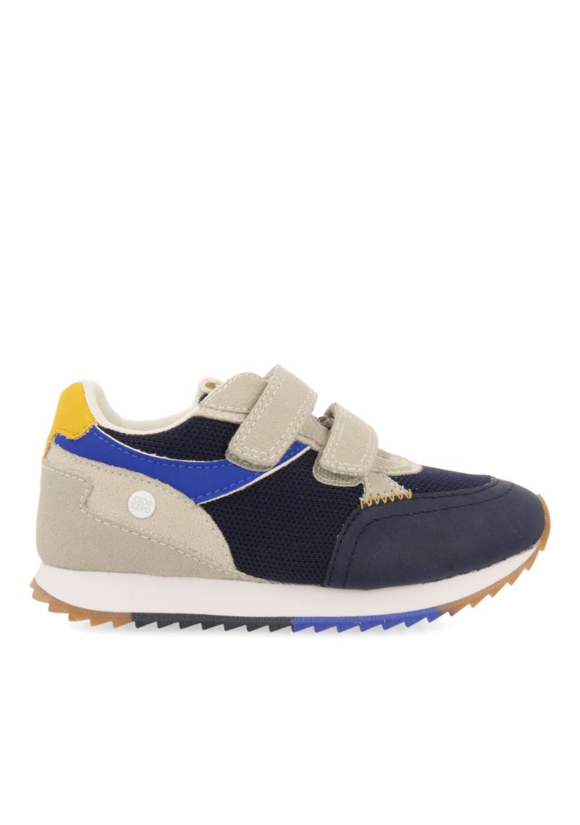 Sneakers azul marino aspecto retro para niÃ±o ambrief - MARINO