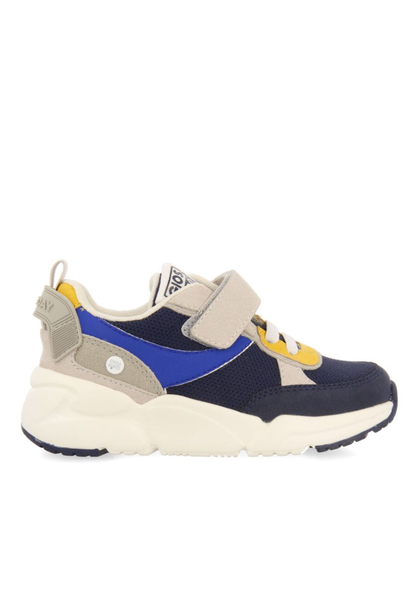 Sneakers azul marino con suela de volumen ligera y flexible para niÃ±o ouanne - MARINO
