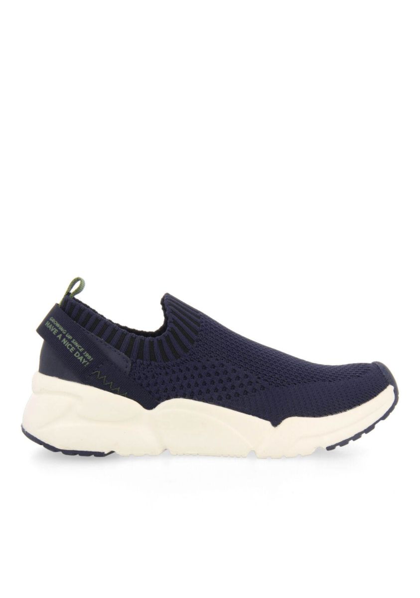 Sneakers azul marino tipo calcetÃ­n para niÃ±o davron - MARINO