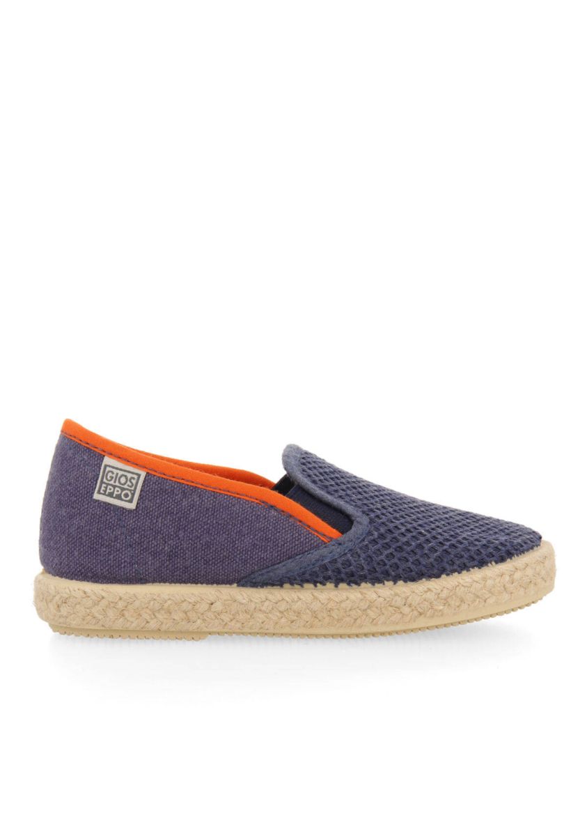 Espadrilles azul marino tipo slip-on para bebÃ© ablis - MARINO